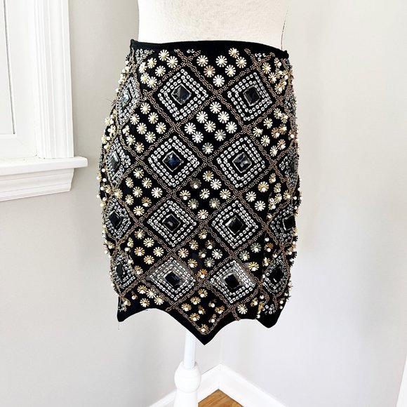 House of Harlow 1960 x Revolve Jimi Sequin Mini Skirt - Picture 8 of 15